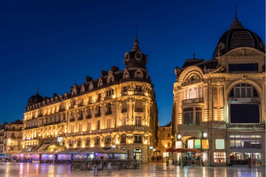 Place De La Comedie - Magnifique T2 Au Calme Montpellier Bagian luar foto