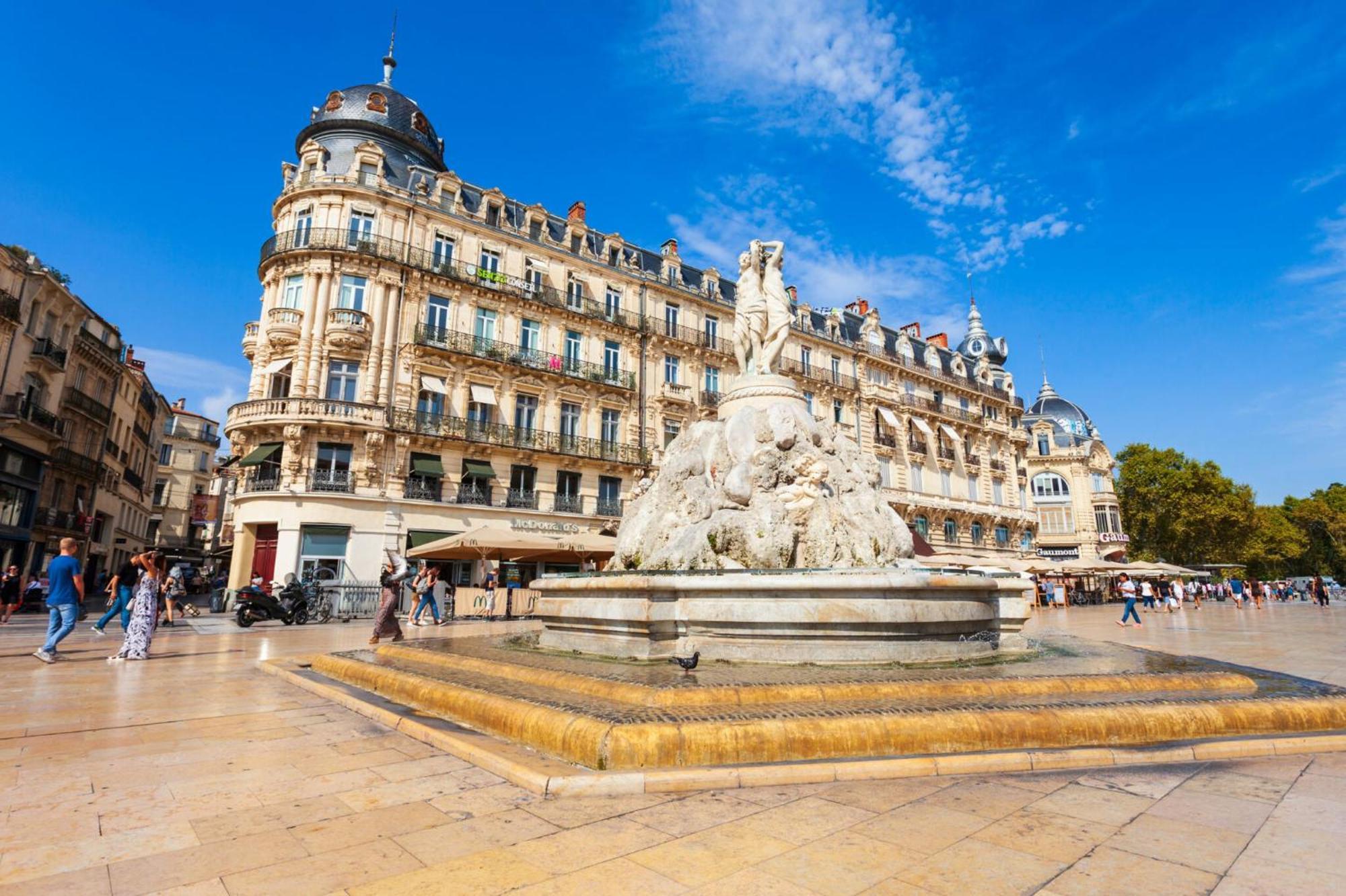 Place De La Comedie - Magnifique T2 Au Calme Montpellier Bagian luar foto
